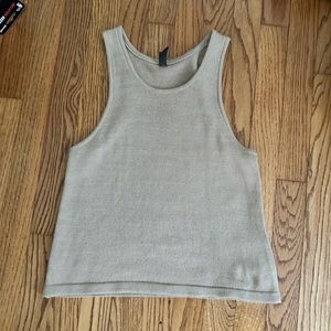 Never-worn, sweater material, full length